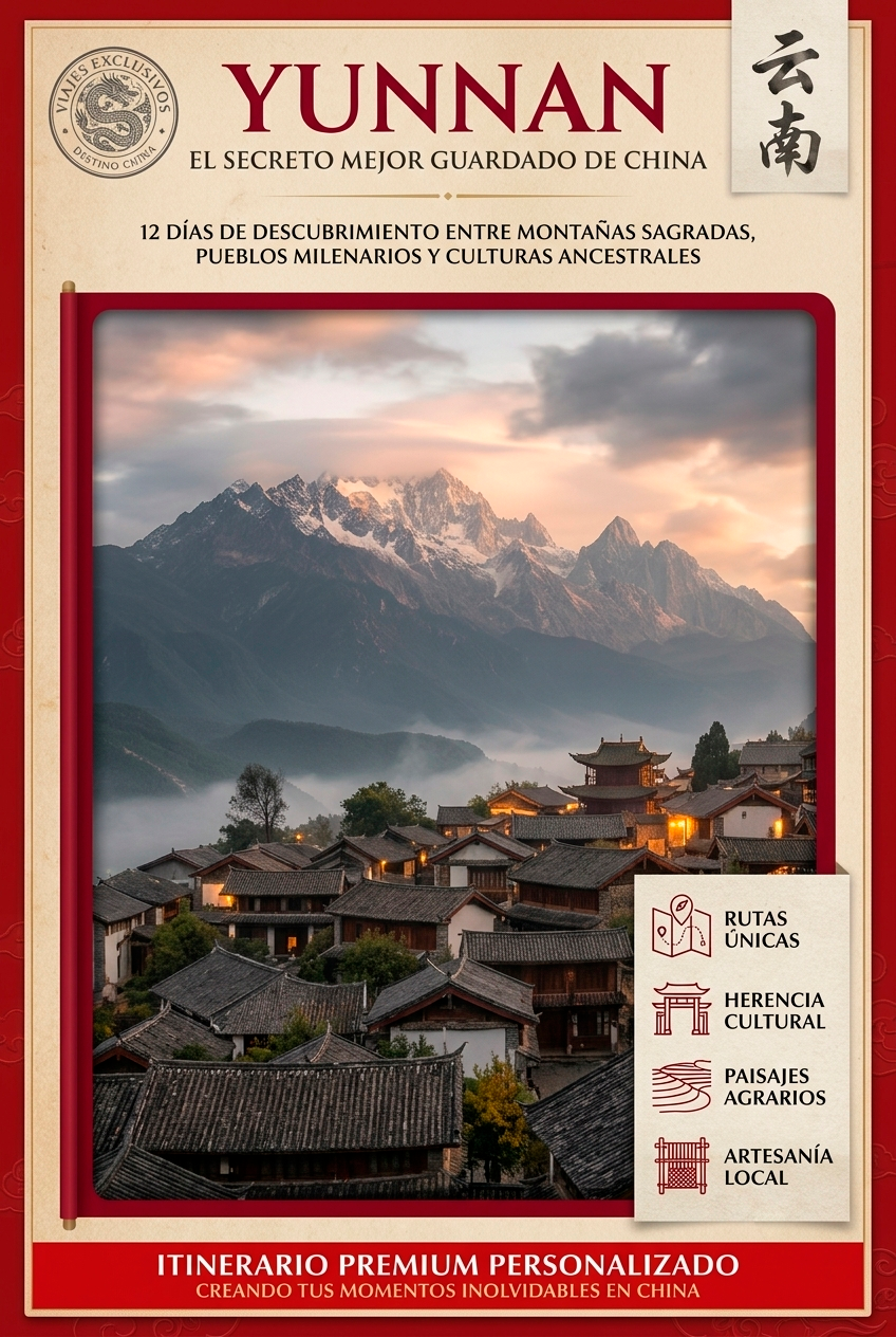 PDF o Flyer del Itinerario para viajar a China